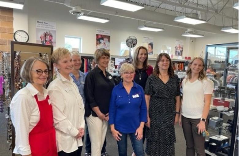 group with Abby Cox