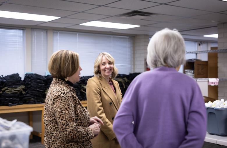 In Uplift School Kids area